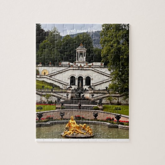 op maat gemaakte puzzel van Linderhof Palace, Duit (Verticaal)