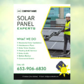 Op maat gemaakte raamfolie voor zonne-energiebedri raamsticker (Vel 3)