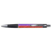 Op maat gemaakte regenboog glitter pen (Achterkant)