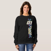 Op maat gemaakte Retro 90s Raceteam Nummer T-shirt (Voorkant volledig)