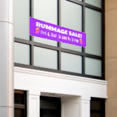 Op maat gemaakte rommelmarkt banner (Buitenkant Gebouw)