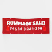 Op maat gemaakte rommelmarkt banner (Horizontaal)