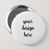 Op maat gemaakte ronde knop button 4,0 cm (Voorkant /achterkant)