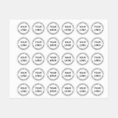 Op maat gemaakte ronde labels met bedrijfslogo en  (Vel)