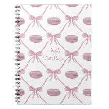 Op maat gemaakte roze macarons frilly coquette rec