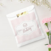 Op maat gemaakte Roze Pastelkleurige Taart Bakkeri Bedankzakje (Gezegeld)