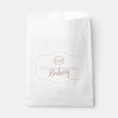 Op maat gemaakte Roze Pastelkleurige Taart Bakkeri Bedankzakje (Voorkant)