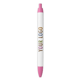 Op maat gemaakte roze pen met zakelijk logo, lage