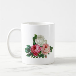 Op maat gemaakte roze rozen Moeder van de bruid ko Koffiemok