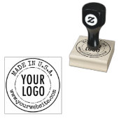 Op maat gemaakte rubberen stempel gemaakt in het l (Gestempeld)