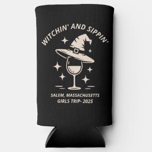 Op maat gemaakte Salem Halloween Festival T-shirt Seltzer Blikjeskoeler
