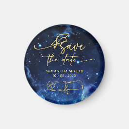 Op maat gemaakte Save the Date afstudeermagneet Magneet