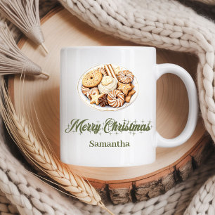 Op maat gemaakte Scandinavische kerstbeker met naa Koffiemok