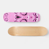 Op maat gemaakte schedel persoonlijk skateboard (Horizontaal)