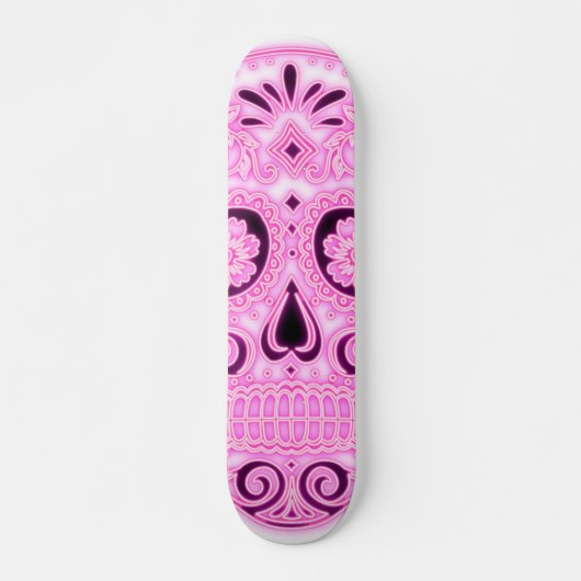 Op maat gemaakte schedel persoonlijk skateboard (Voorkant)