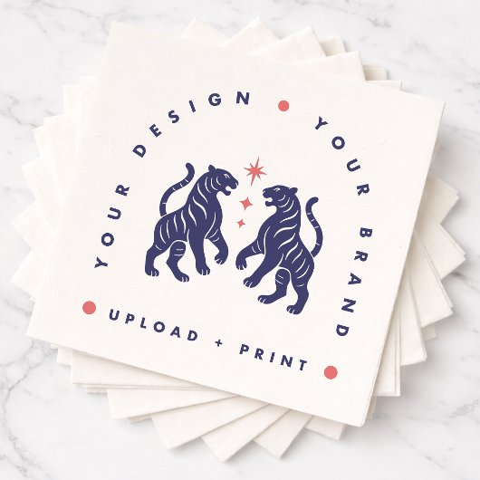 Op maat gemaakte servetten | Uw ontwerp uploaden p