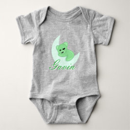 Op maat gemaakte slaapbeer baby-body romper