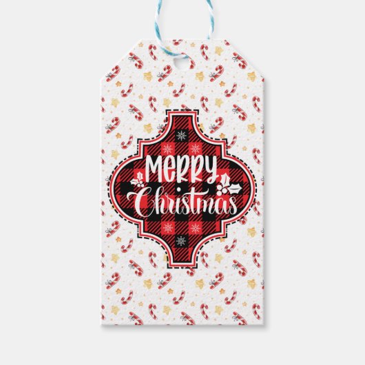Op maat gemaakte snoep verpakt cadeaulabel (Voorkant)