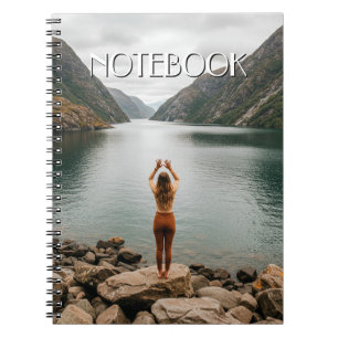 Op maat gemaakte spiraal foto- en tekstnotitieboek notitieboek