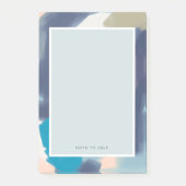 Op maat gemaakte sprekende penseelstreek multi kle post-it® notes (Voorkant)