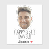Op maat gemaakte sticker als feestfavorietje (Vel)