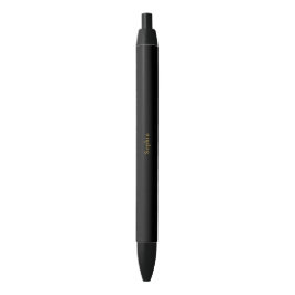 Op maat gemaakte stijlvolle zwarte pen voor kantoo