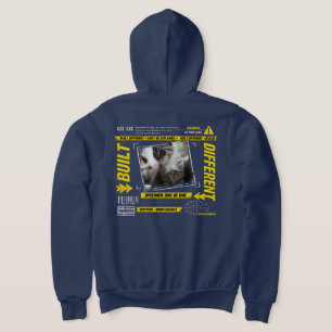 Op maat gemaakte streetwear kattenliefhebber grapp hoodie
