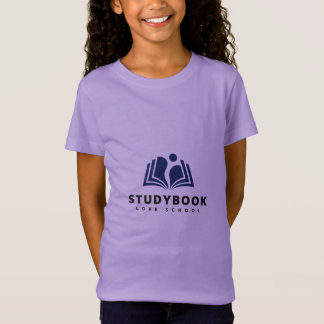 Op maat gemaakte studieboek t-shirt voor kinderen