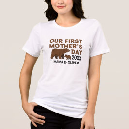 Op maat gemaakte T-shirt voor mama en kind