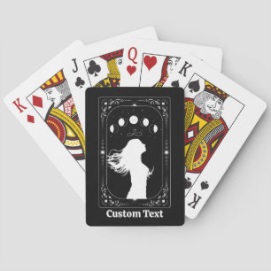 Op maat gemaakte Tarot Huwelijksfeest Bruidsmeisje Pokerkaarten