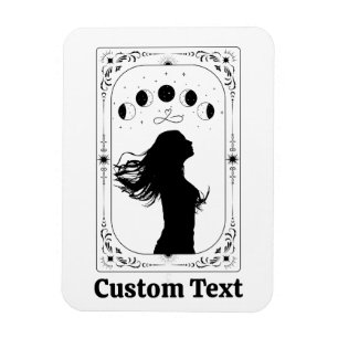 Op maat gemaakte Tarot Voeg Naam Toe Vriend Verjaa Magneet