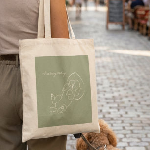 Op maat gemaakte tas voor Poodle-hond-moeders - Ik