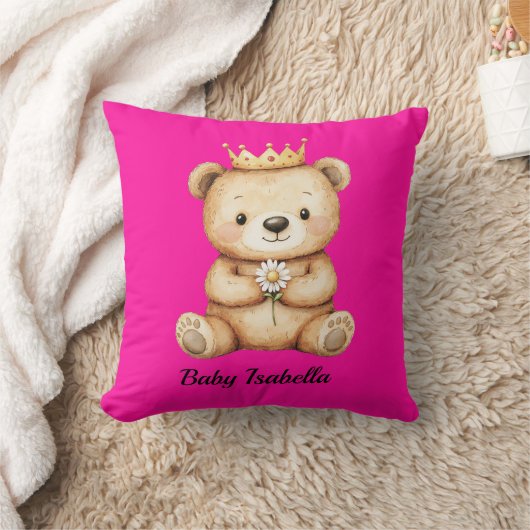 Op maat gemaakte teddybeer kussen (Deken)