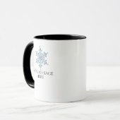 Op maat gemaakte tekst Kerst Winter Mok Cadeau voo (Voorkant links)
