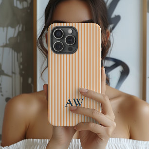 Op maat gemaakte telefoonhoes met monogram Huwelij iPhone 15 Pro Case