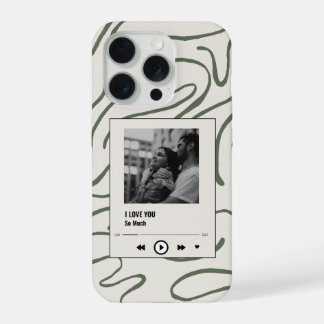Op maat gemaakte telefoonhoesje met foto - Ik hou iPhone 15 Pro Case