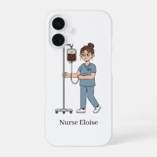 Op maat gemaakte telefoonhoesje voor de uitgeputte iPhone 16 hoesje