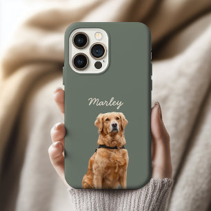 Op maat gemaakte telefoonhoesje voor honden en kat iPhone 15 pro case