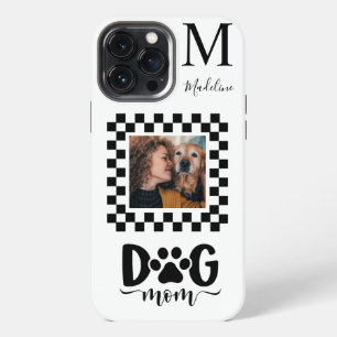 Op maat gemaakte telefoonhoesje voor hondenmoeder iPhone 13 pro max hoesje