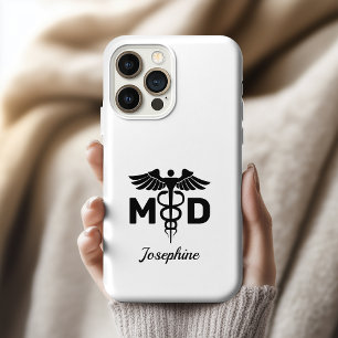 Op maat gemaakte telefoonhoesje voor zorgmedewerke iPhone 15 pro case
