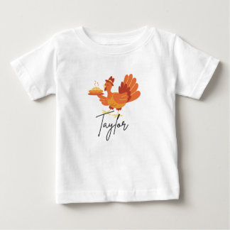Op maat gemaakte Thanksgiving-shirt voor baby's