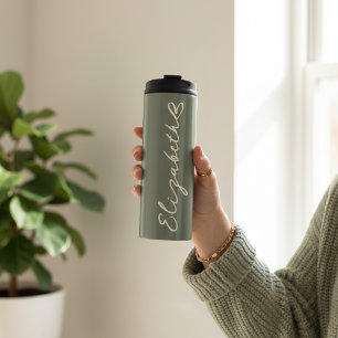 Op maat gemaakte thermische tumbler cadeau voor br thermosbeker