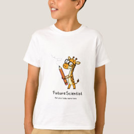 Op maat gemaakte toekomstige wetenschapper Schatti T-shirt
