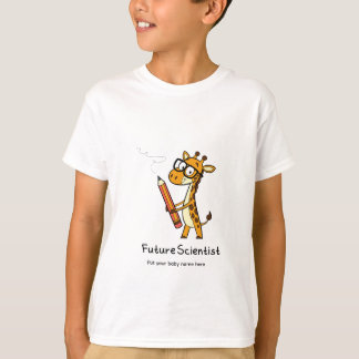 Op maat gemaakte toekomstige wetenschapper Schatti T-shirt