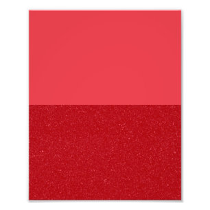 Op maat gemaakte Tomaat Rood Gespleten Poster: Gla Foto Afdruk