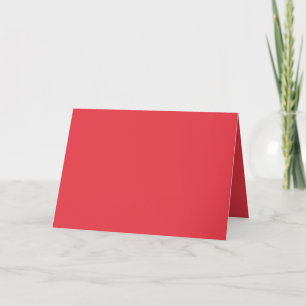Op maat gemaakte Tomaten Rood Gevouwen Dankkaart Bedankkaart