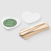 Op maat gemaakte trouwcadeaus, Elegant, Jubileumca Handwaaier (Niet-gemonteerd)