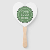 Op maat gemaakte trouwcadeaus, Elegant, Jubileumca Handwaaier (Voorkant)