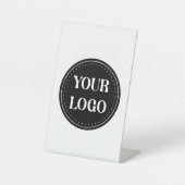 Op maat gemaakte trouwcadeaus, Elegant, Jubileumca Reclamebord Met Voetstuk (Voorkant)