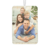 Op maat gemaakte tweezijdige fotocar geurverfrisse luchtverfrisser (Achterkant)